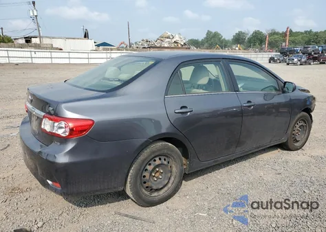 2013 Toyota Corolla Base from USA, damaged, VIN JTDBU4EE5DJ116867